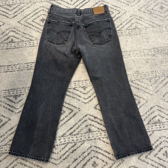 Levi's Women's Premium Middy Ankle Bootcut Denim Jeans Gray Size 27 - Picture 12 of 12